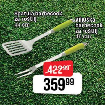 Spatula i Viljuška barbecook za roštilj