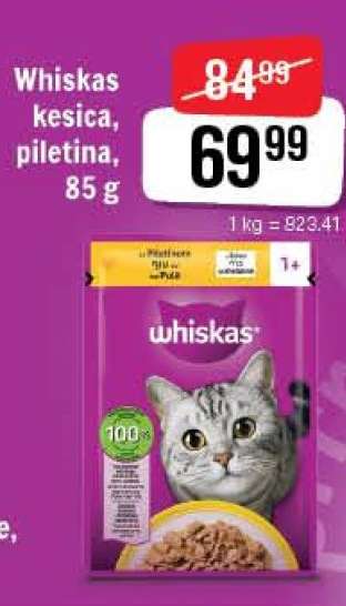 Whiskas kesica piletina 85 g