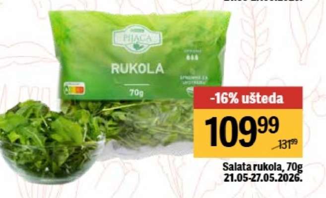 Salata rukola 70g