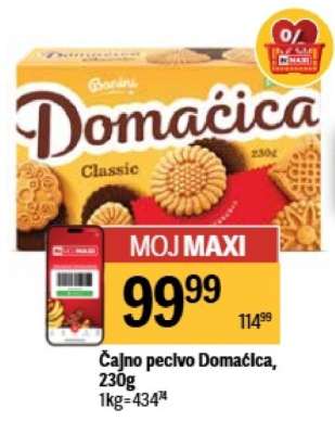 Čajno pecivo Domaćica 230g