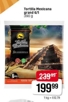 Tortilla Mexicana Grand 6/1