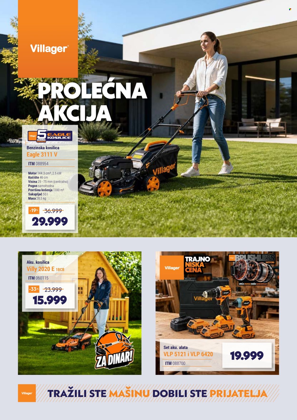 Villager katalog. Stranica 1