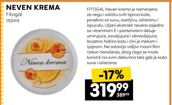 Neven krema