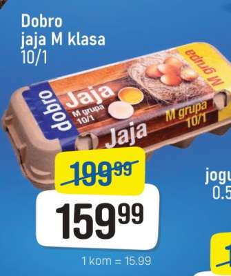 Dobro jaja M klasa 10/1