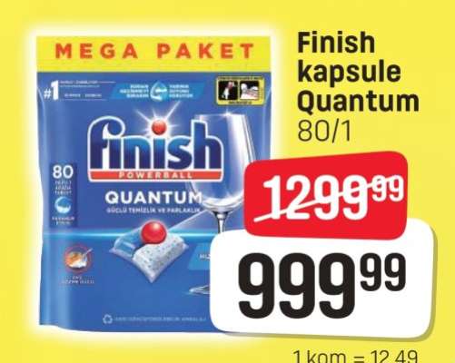 Finish kapsule Quantum 80/1