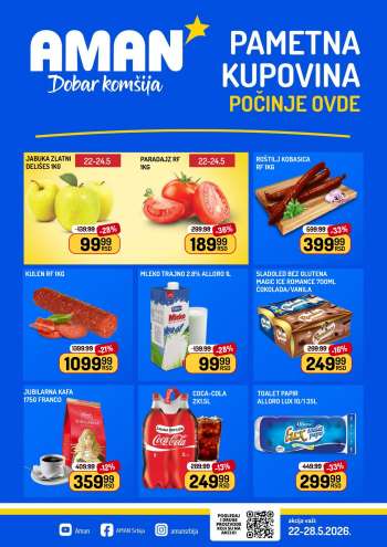 Aman katalog - 22.05.2026 - 28.05.2026.