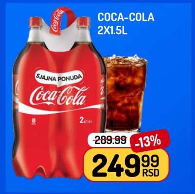 Coca Cola 2x1.5L