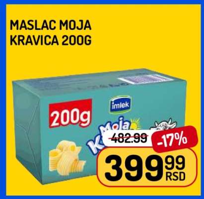Maslac Moja Kravica 200g