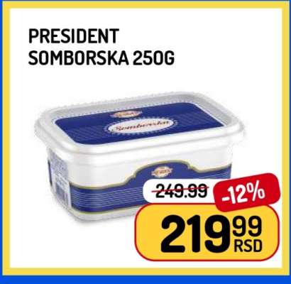 President Somborska 250g
