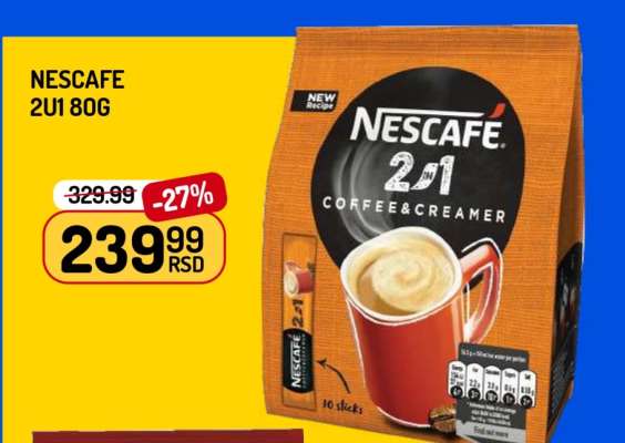 NESCAFE 2U1 80G