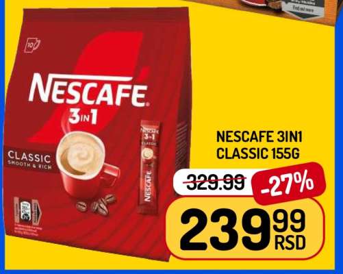 NESCAFE 3IN1 CLASSIC 155g