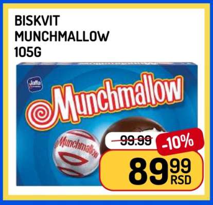 Biskvit Munchmallow 105g