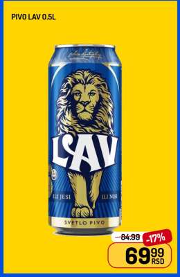 Pivo Lav 0,5l