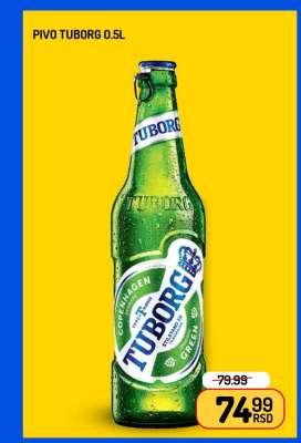 PIVO TUBORG 0,5l