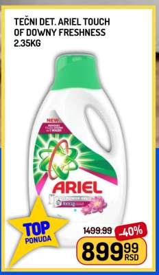 Tečni det. Ariel Touch of Downy Freshness 2.35kg
