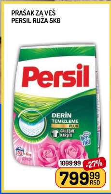 Prašak za veš Persil Ruža 5kg