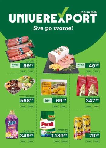 Univerexport katalog - 25.05.2026 - 07.06.2026.