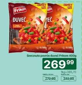 Smrznuto povrće đuveč Frikom 400g