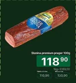 Slanina premium prager 100g