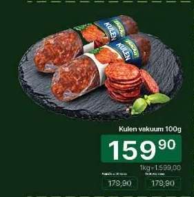 Kulen vakuum 100g