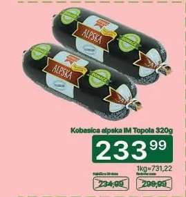 Kobasica alpska IM Topola 320g
