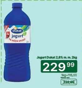 Jogurt Dukat 2,8% m.m. 2kg