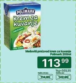 Mešoviti proizvod krem za kuvanje Polimark 200ml
