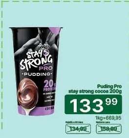 Puding Pro stay strong cocoa 200g