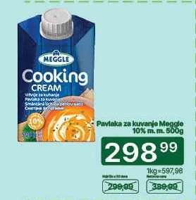 Pavlaka za kuvanje Meggle 10%m.m. 500g
