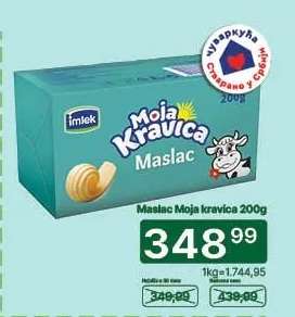 Maslac Moja Kravica 200g