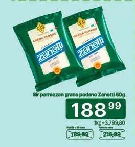 Sir Parmezan Grana padano Zanetti 50g