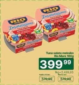 Tuna salata meksiko Rio Mare 160g