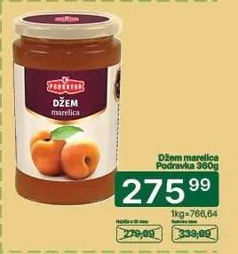 Džem marelica Podravka 360g