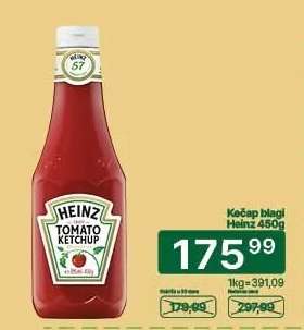 Kečap blagi Heinz 450g