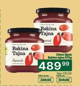 Džem šipak Bakina tajna 670g