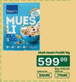 Musli classic Fun&Fit 1kg