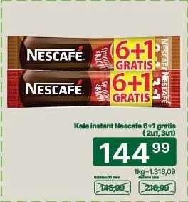 Kafa instant Nescafe 6+1 gratis (2u1, 3u1)