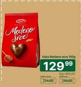 Keks Medeno srce 150g