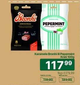 Karamela Bronhi ili Pepermint
