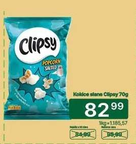 Kokice slane Clipsy 70g
