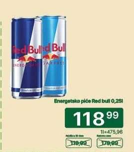 Energetsko piće Red bull 0,25l