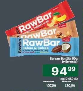 Bar raw Bonžita 50g (více vrsta)