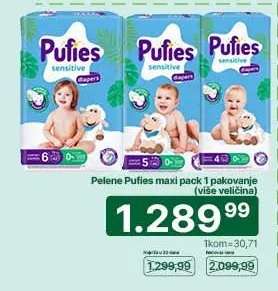 Pelene Pufies maxi pack 1 pakovanje (više veličina)