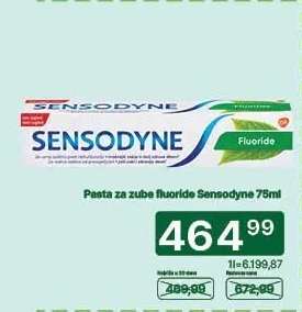 Pasta za zube fluoride Sensodyne 75ml
