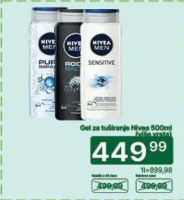 Gel za tuširanje Nivea 500ml