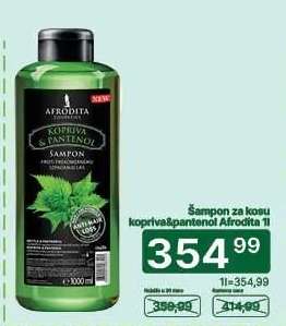 Šampon za kosu Kopriva & Pantenol Afrodita 1l