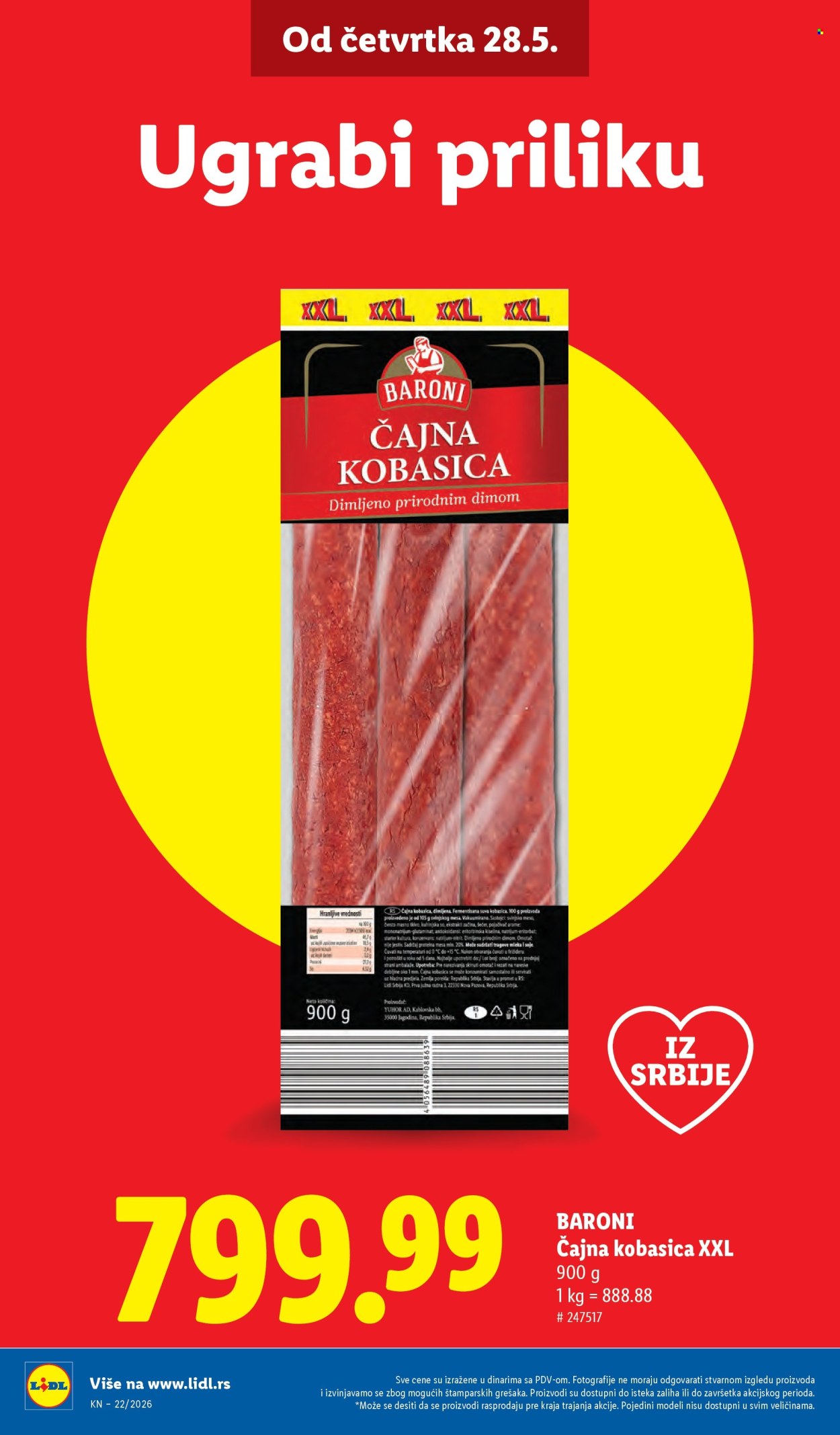 Lidl katalog - 28.05.2026 - 03.06.2026. Stranica 4