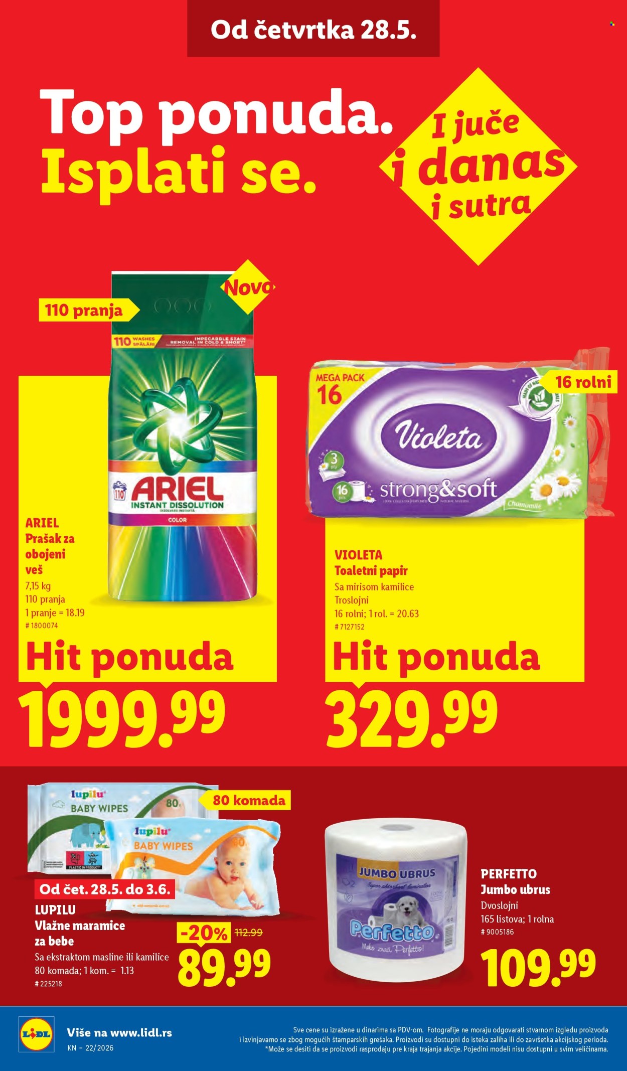 Lidl katalog - 28.05.2026 - 03.06.2026. Stranica 32
