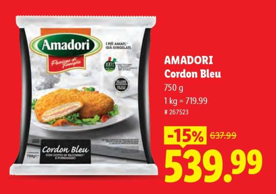 Amadori Cordon bleu