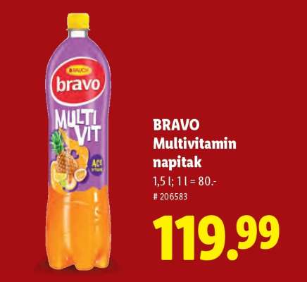 Bravo Multivitamin napitak